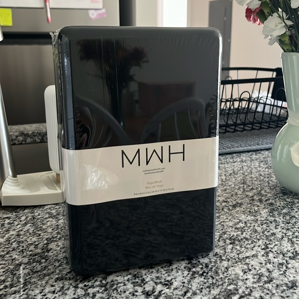 MWH Black Yoga Block